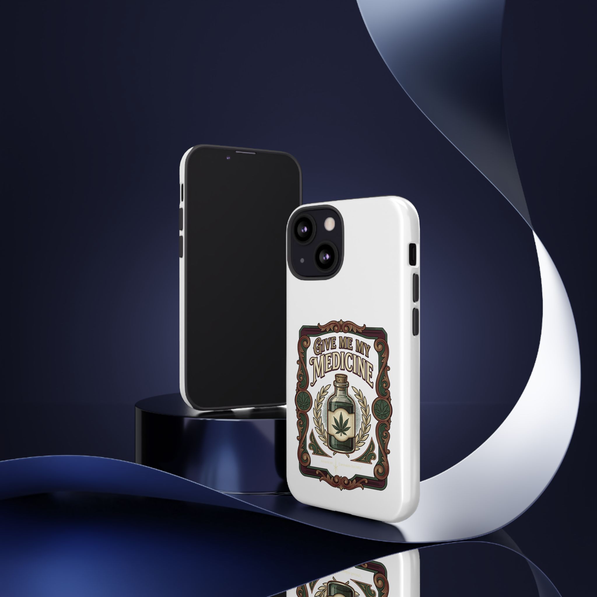 Give Me My Medicine™ Dual-Layer Tough Case – iPhone 13 Mini / Glossy – view 2
