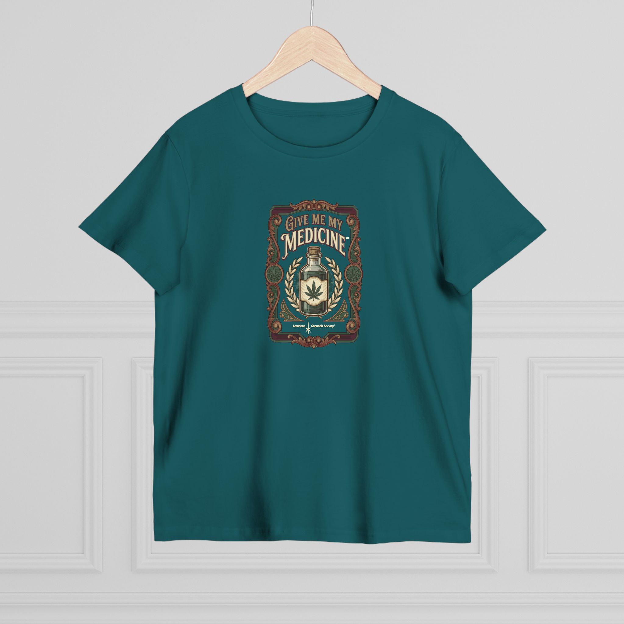 Give Me My Medicine™ Women's Maple Tee – Atlantic, view 4