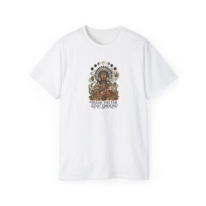Thank You For Pot Smoking® Desert Chief Unisex Everyday Cotton Tee – White