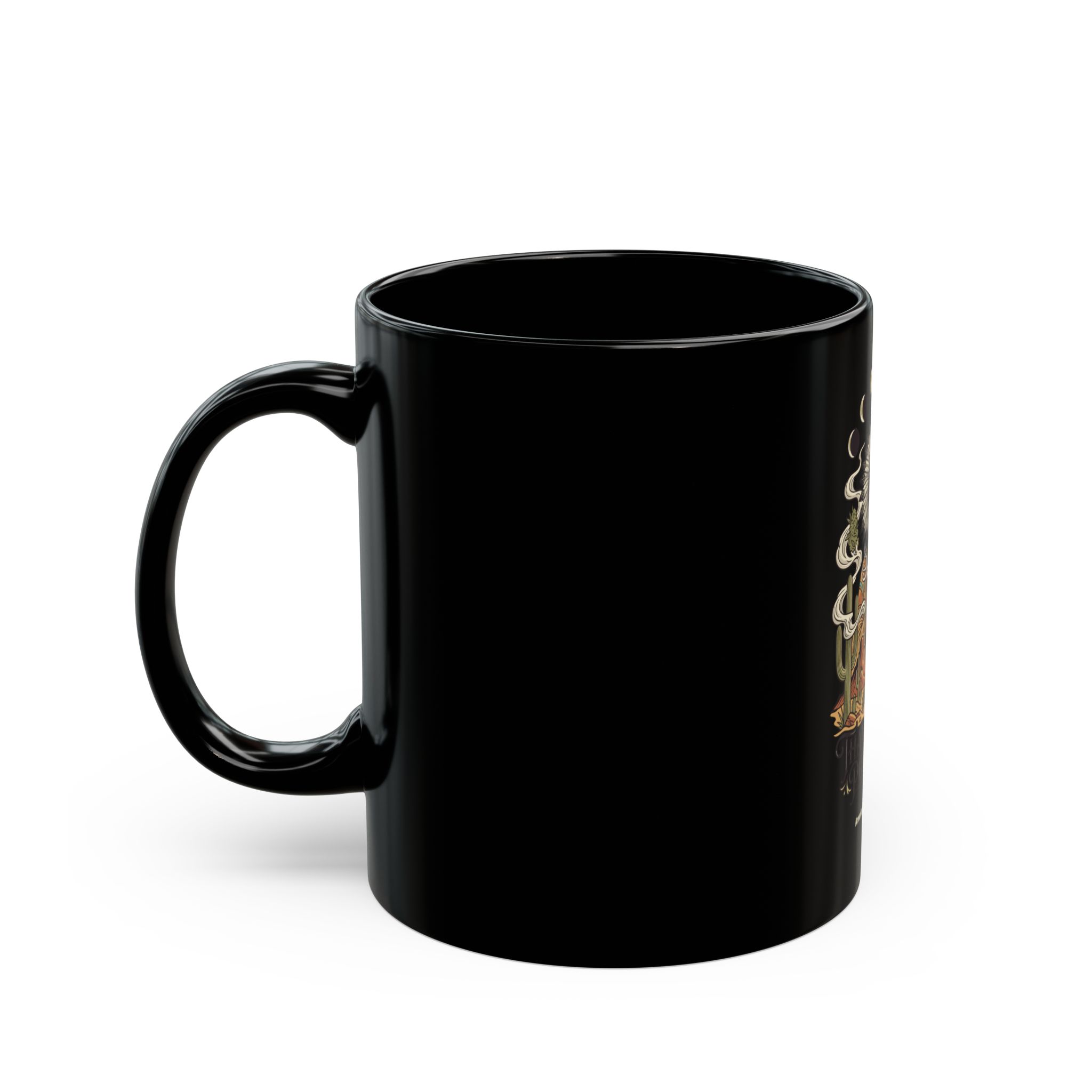 Thank You For Pot Smoking® Desert Chief Black Coffee Mug, 11oz or 15oz – 11oz – view 3