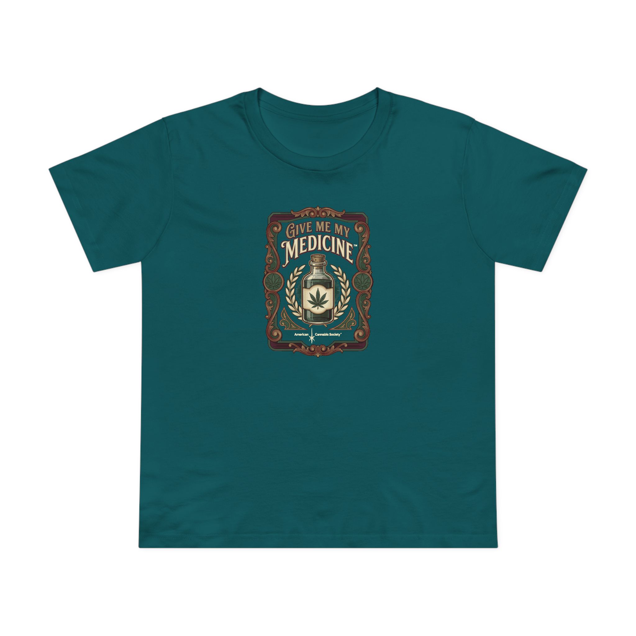 Give Me My Medicine™ Women's Maple Tee – Atlantic