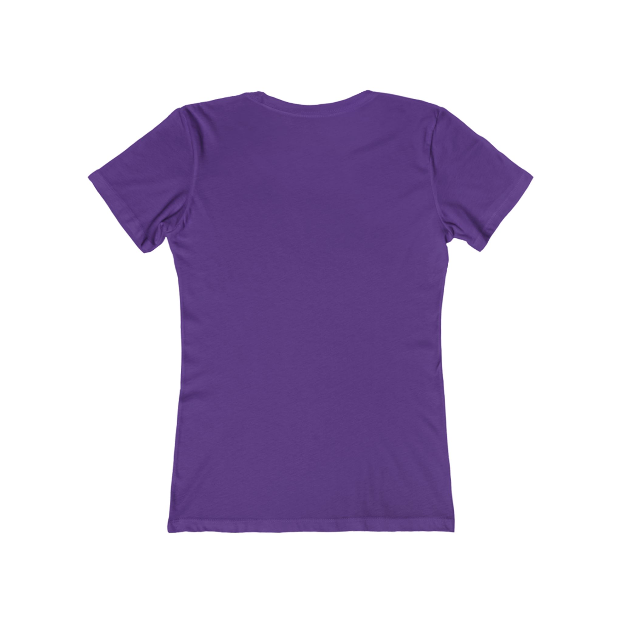 Give Me My Medicine™ Women's Boyfriend Tee – Solid Purple Rush, view 2
