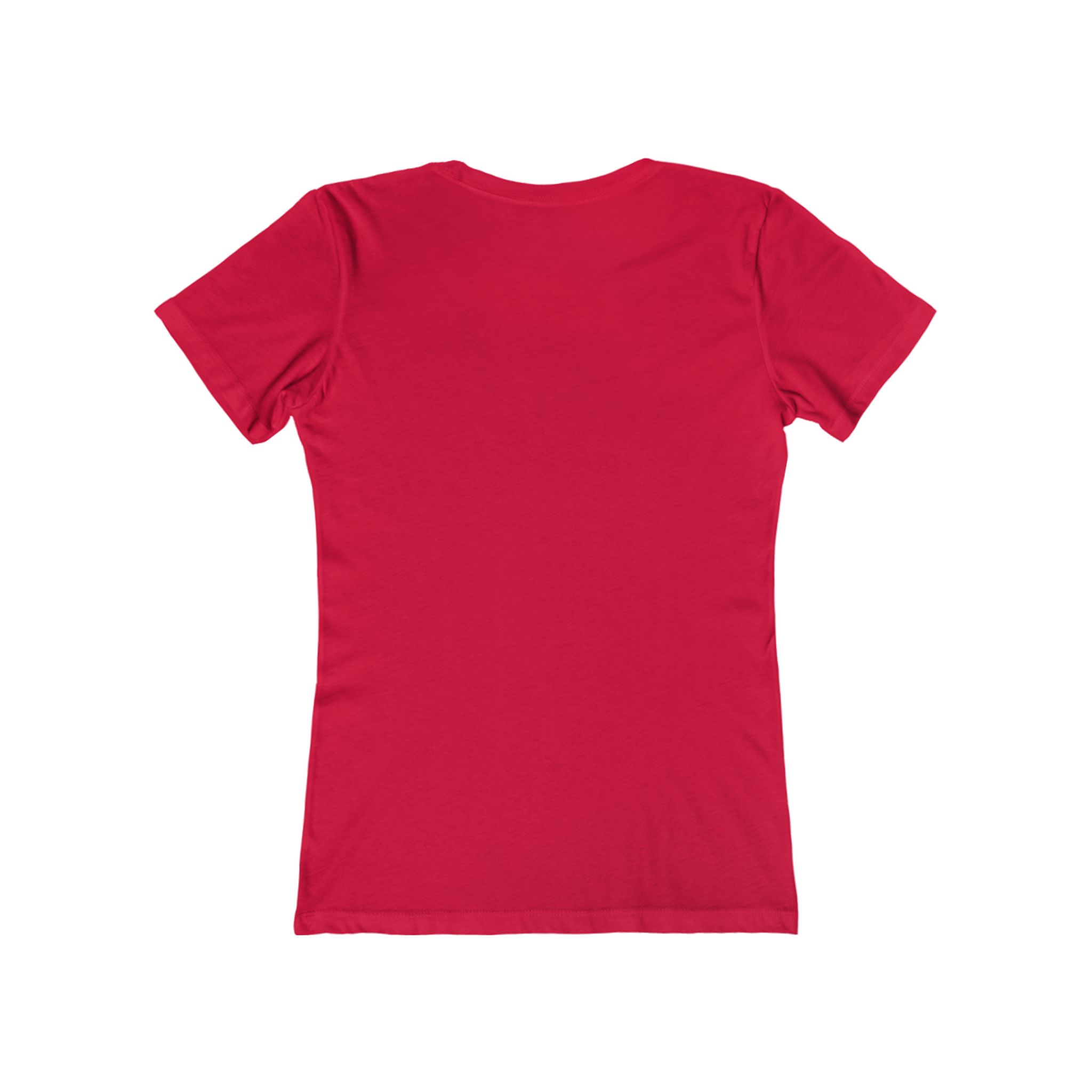 Give Me My Medicine™ Women's Boyfriend Tee – Solid Red, view 2