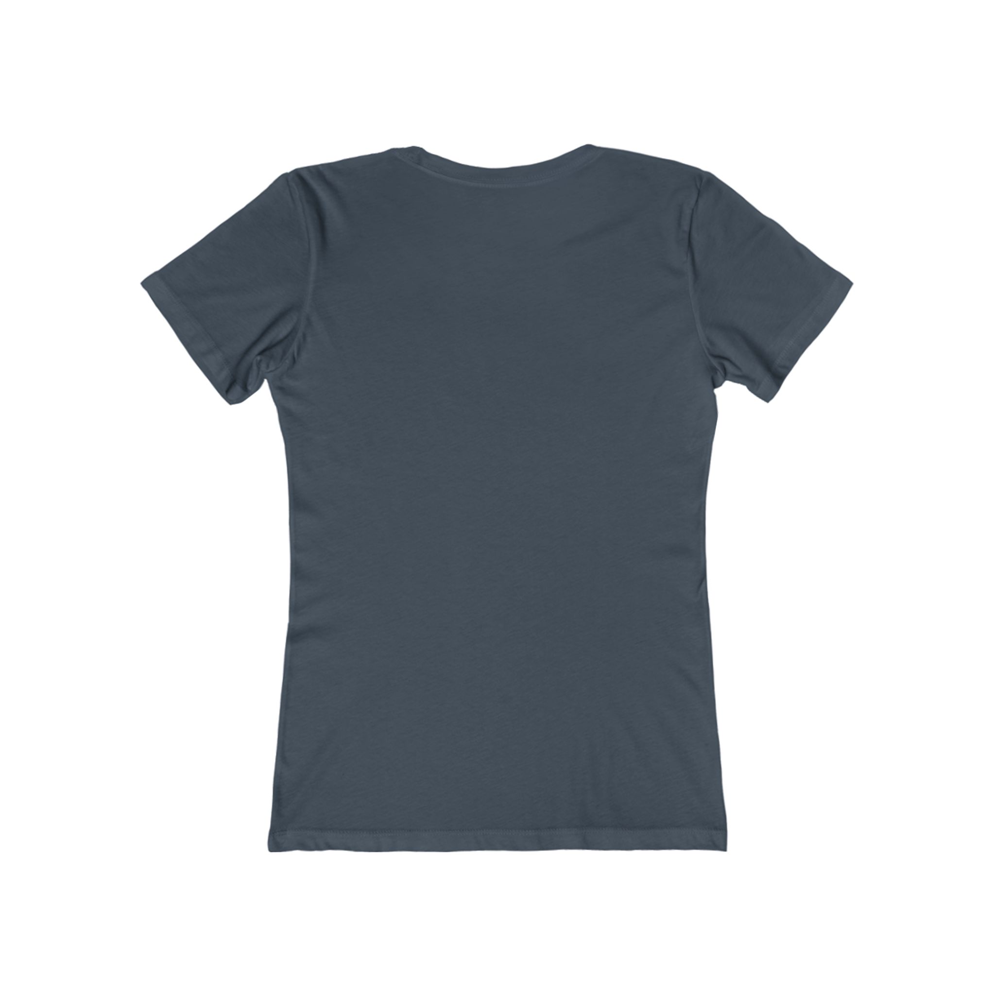 Give Me My Medicine™ Women's Boyfriend Tee – Solid Indigo, view 2