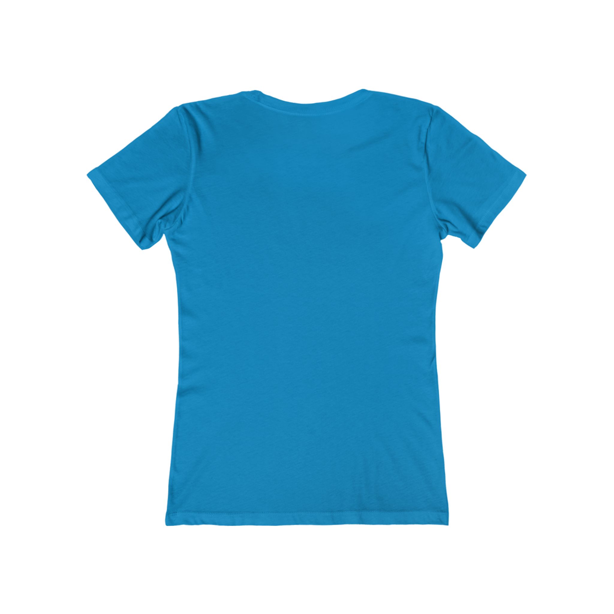 Give Me My Medicine™ Women's Boyfriend Tee – Solid Turquoise, view 2