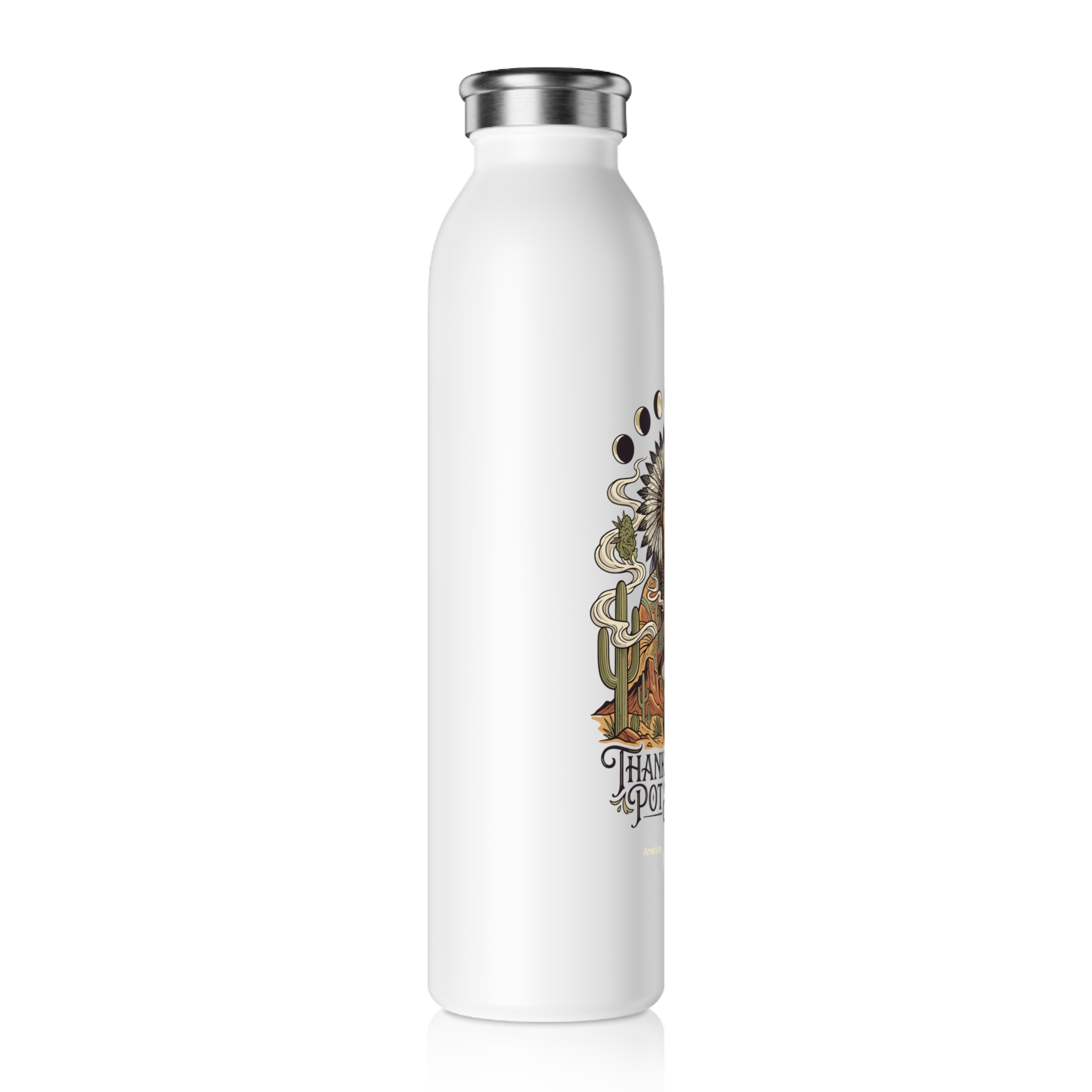 Thank You For Pot Smoking® Desert Chief Slim Water Bottle – 20oz – view 2