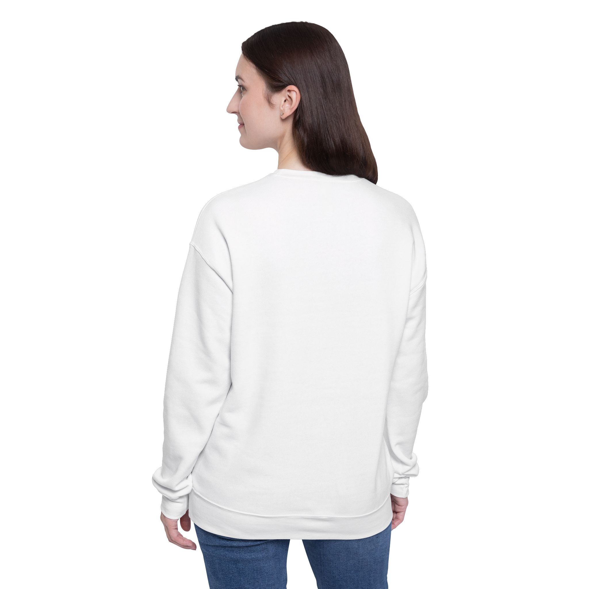 Thank You For Pot Smoking® Desert Chief Drop Shoulder Sweatshirt – White – view 4