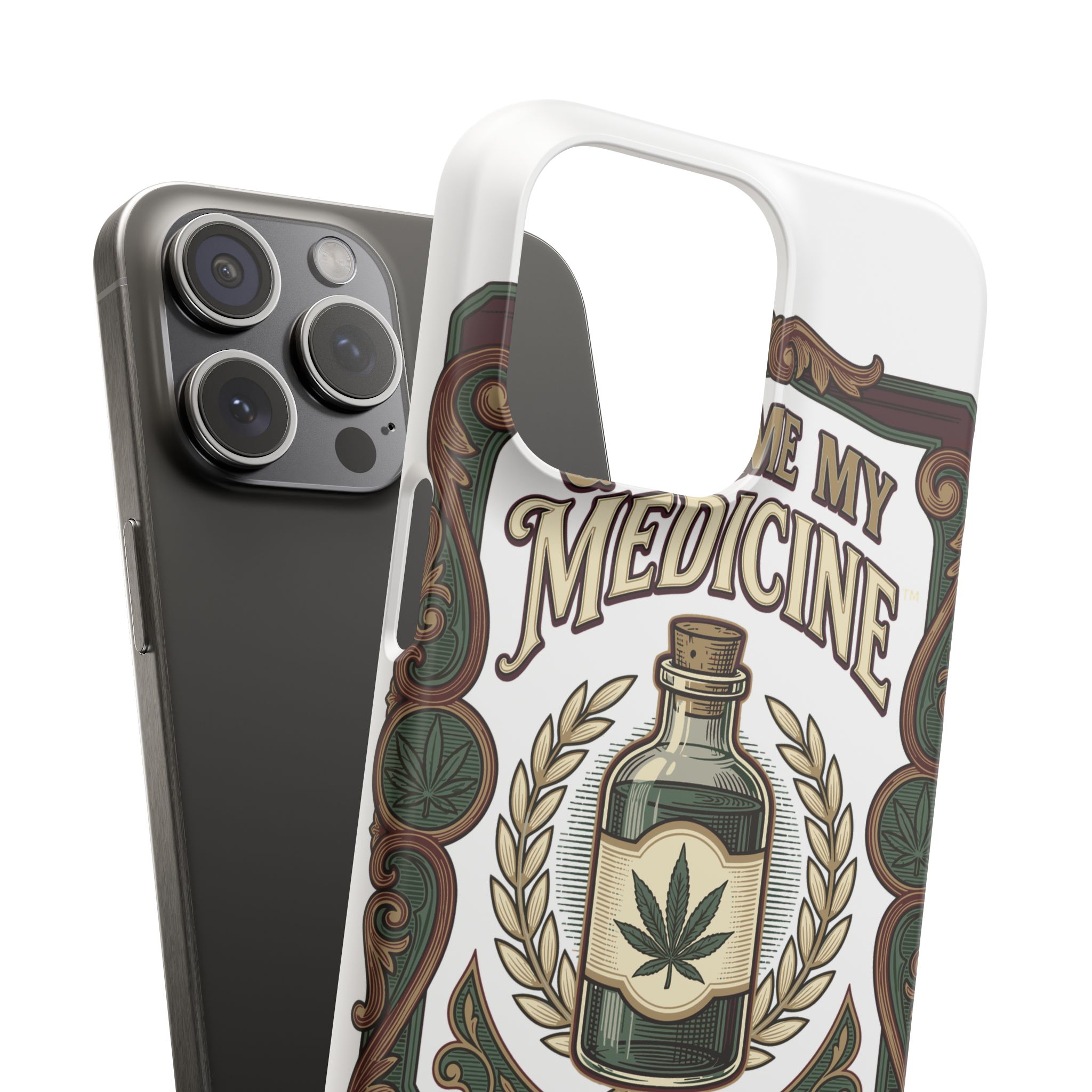 Give Me My Medicine™ Snap Phone Case – iPhone 15 Pro Max – view 3