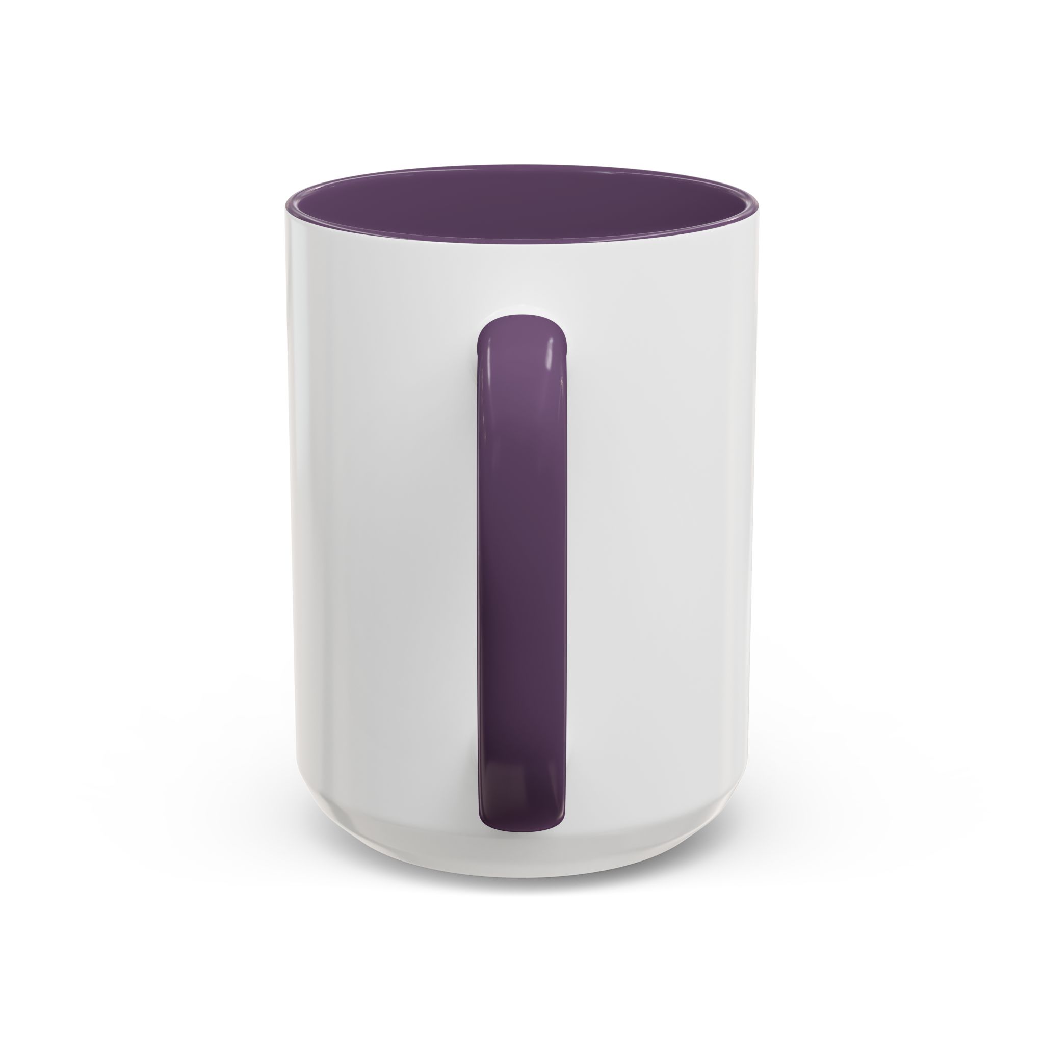 Thank You For Pot Smoking® Colored Interior Coffee Mug – Purple – view 10