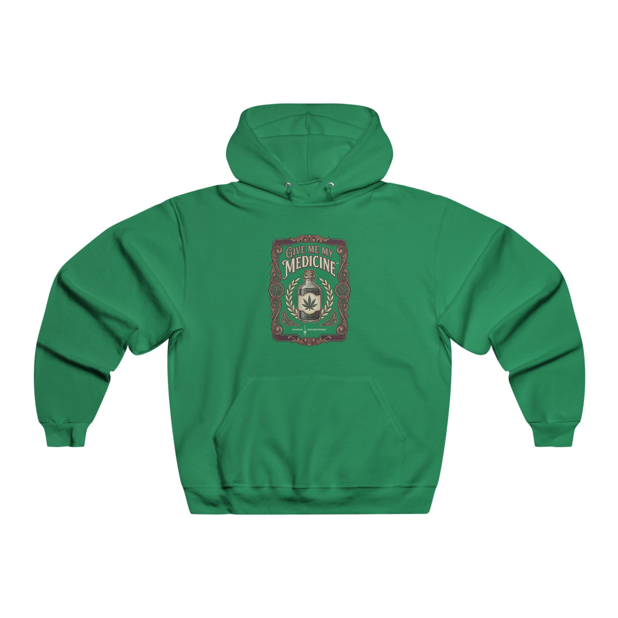 Give Me My Medicine™ Men's Fleece Hoodie – Kelly