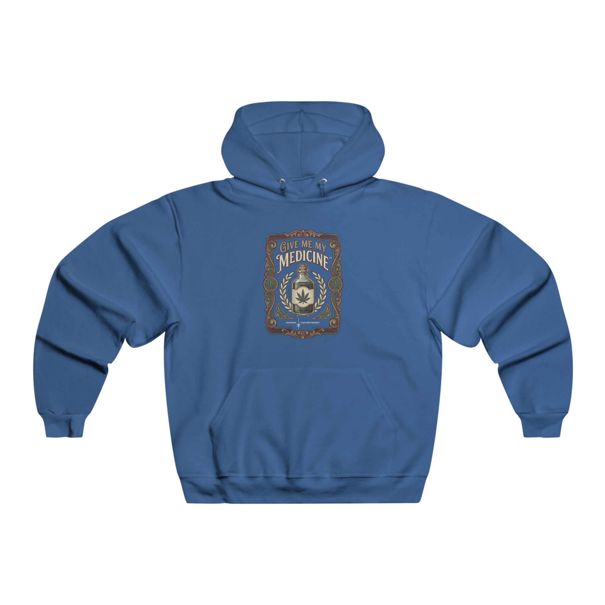 Give Me My Medicine™ Men's Fleece Hoodie – Royal