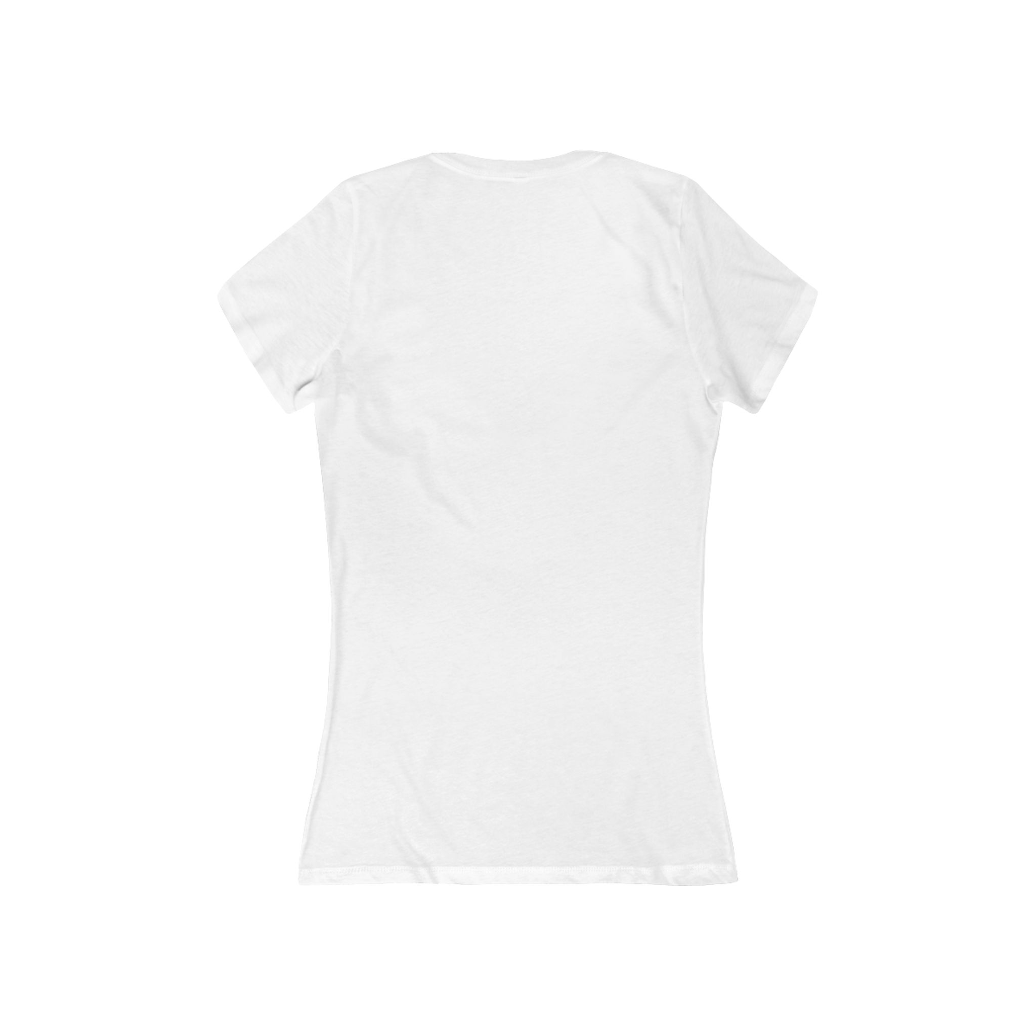 Thank You For Pot Smoking® Desert Chief Women's Deep V-Neck Tee – White – view 2