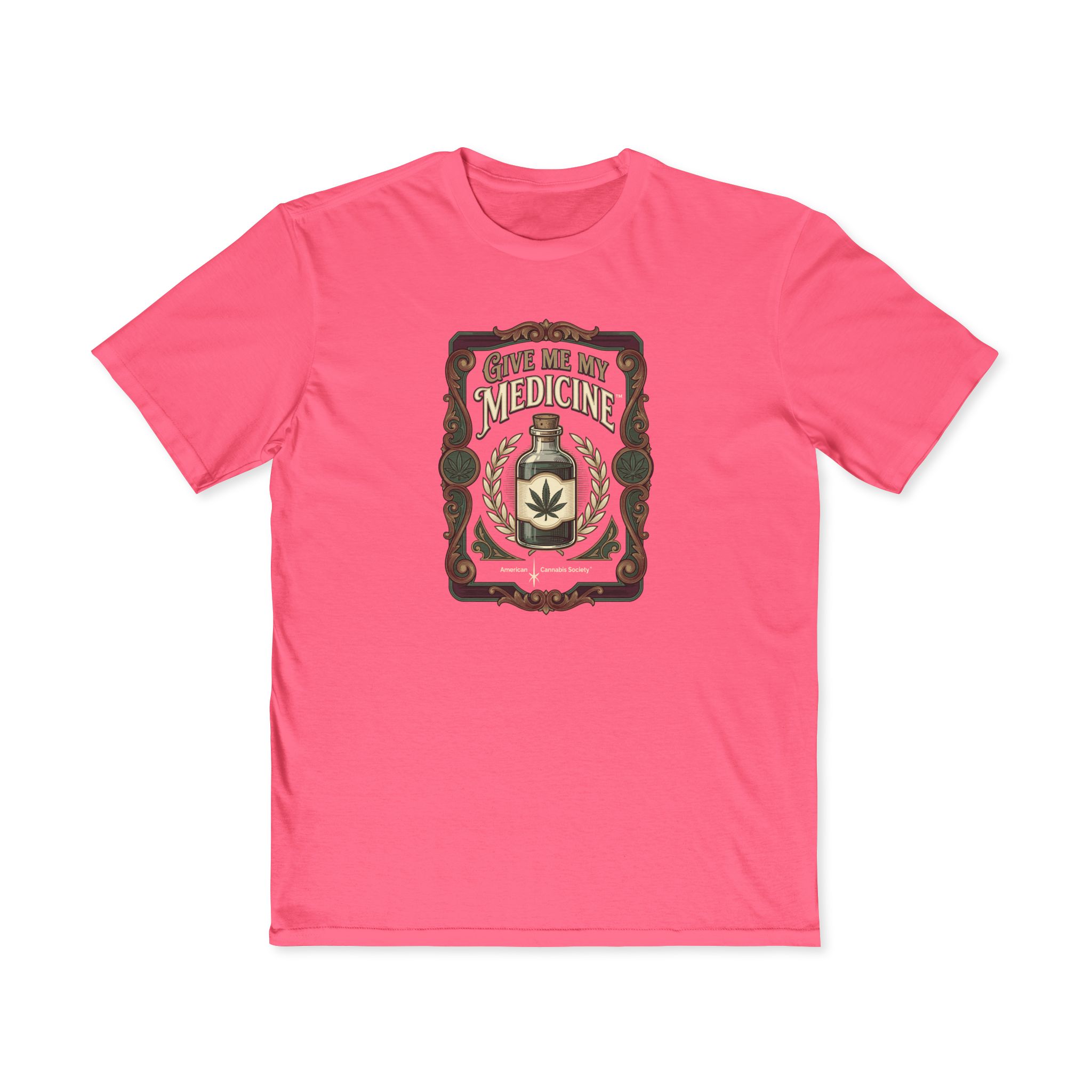 Give Me My Medicine™ Men's Classic Fit Tee – Neon Pink