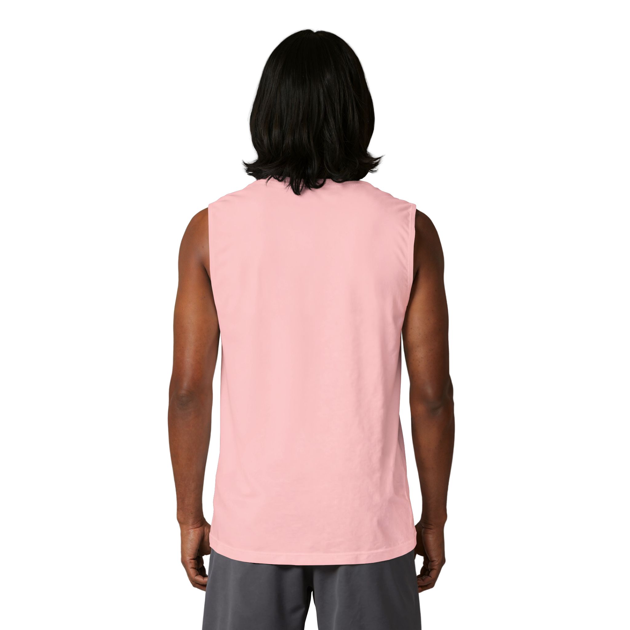 Thank You For Pot Smoking® Muscle Tank – Pink view 4