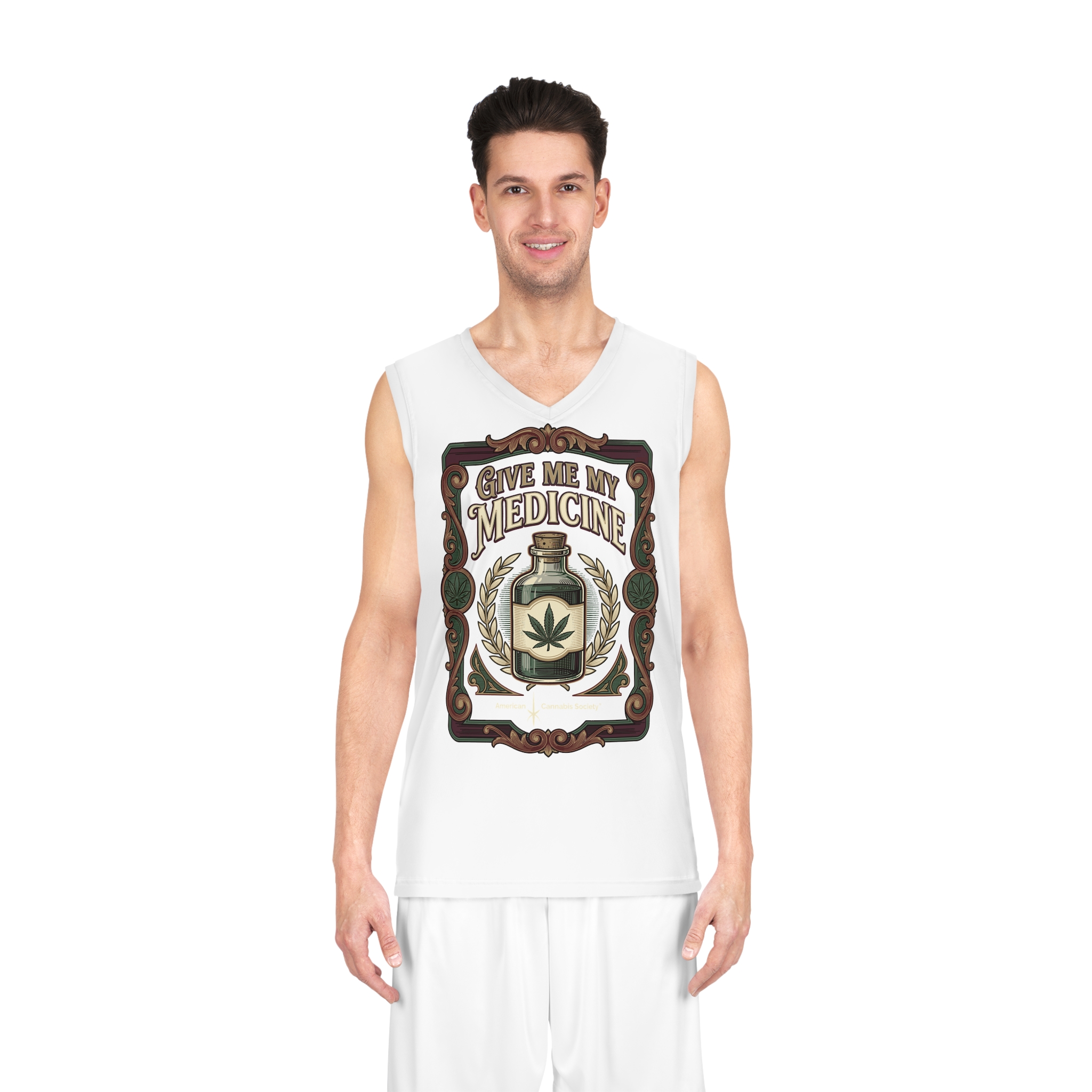 Give Me My Medicine™ Basketball Jersey – view 3