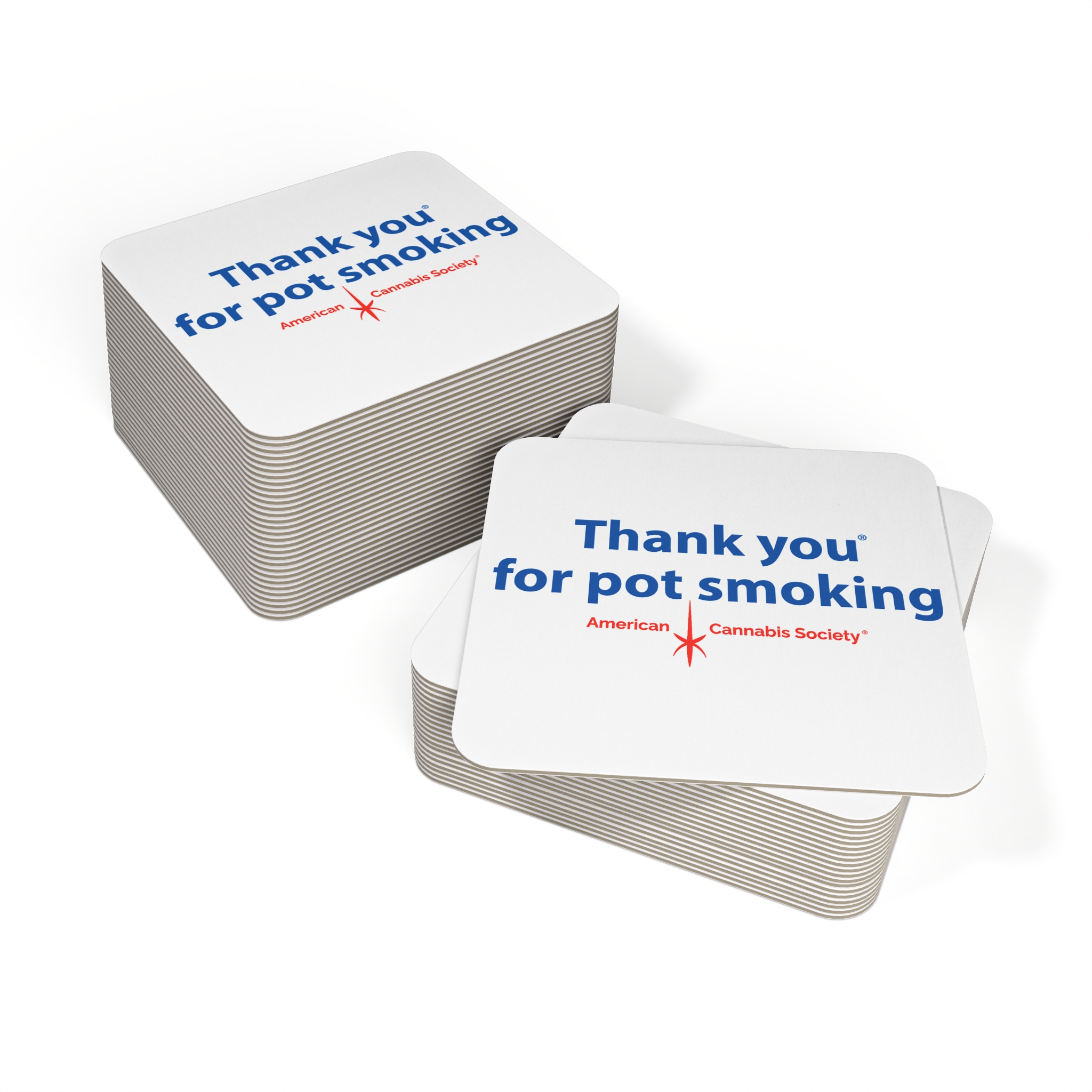 Thank You For Pot Smoking® Coaster Set – view 3