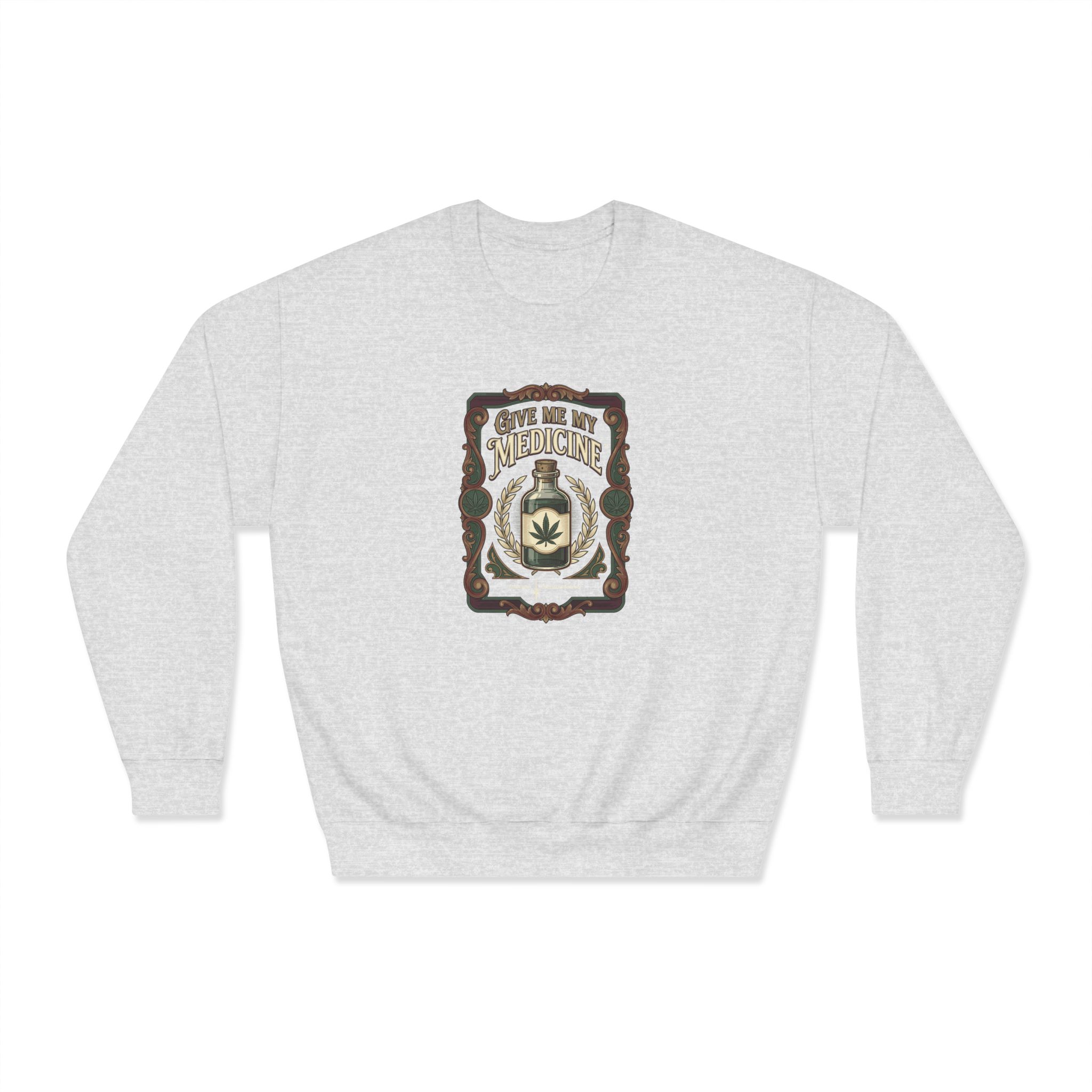 Give Me My Medicine™ Unisex Classic Crewneck Sweatshirt – Ash
