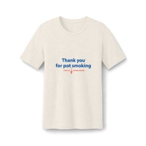 Thank You For Pot Smoking® Women's Tri-Blend Tee – Oatmeal TriBlend