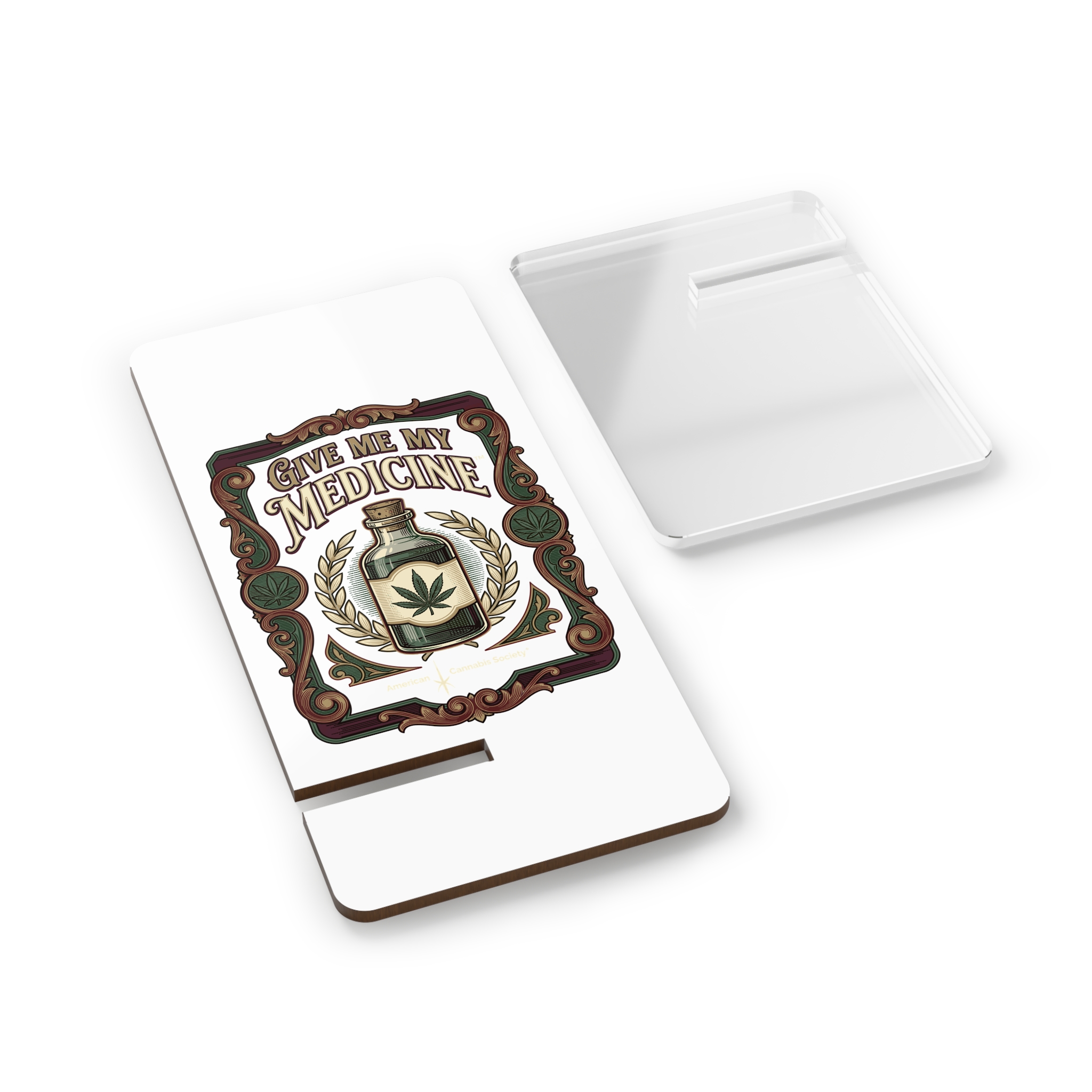 Give Me My Medicine™ Phone Display Stand – 2.8" x 5.9" – view 2