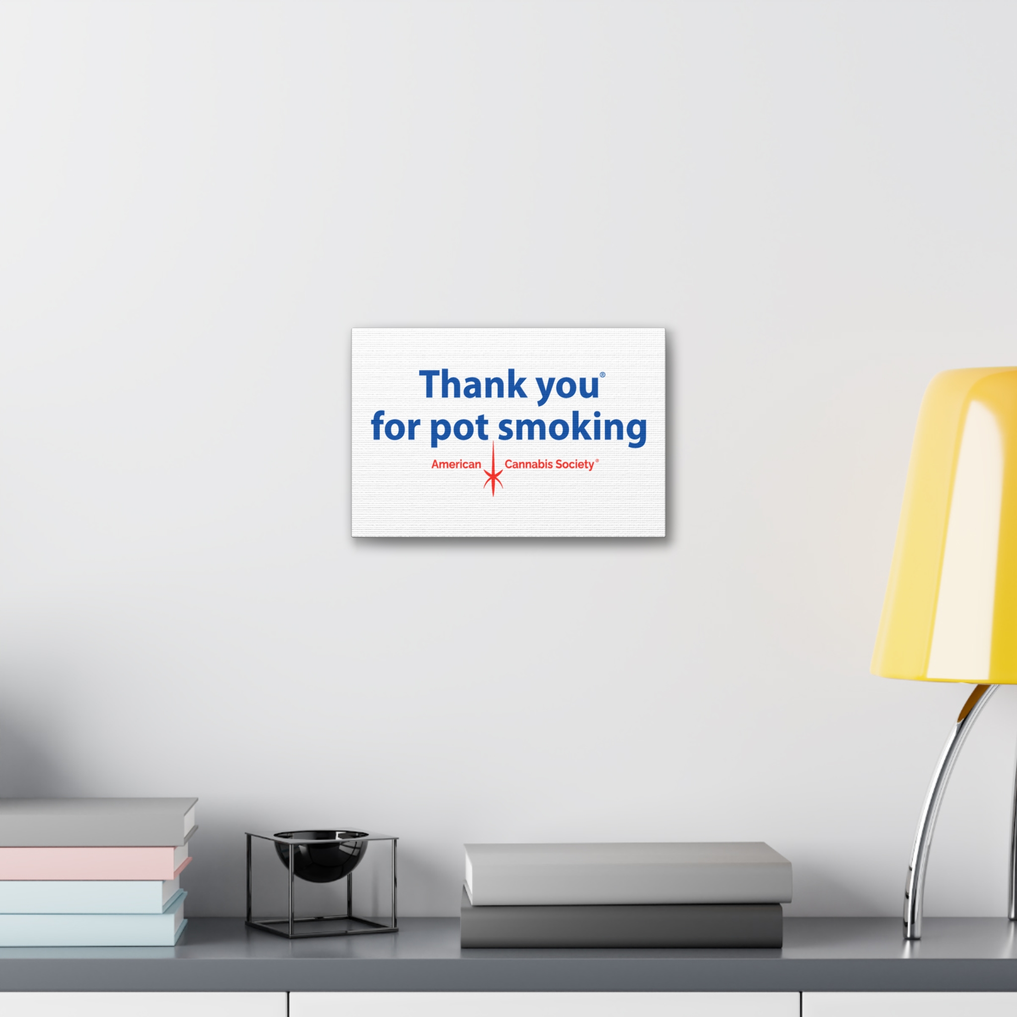 Thank You For Pot Smoking® Canvas Print 1.5″ – view 2