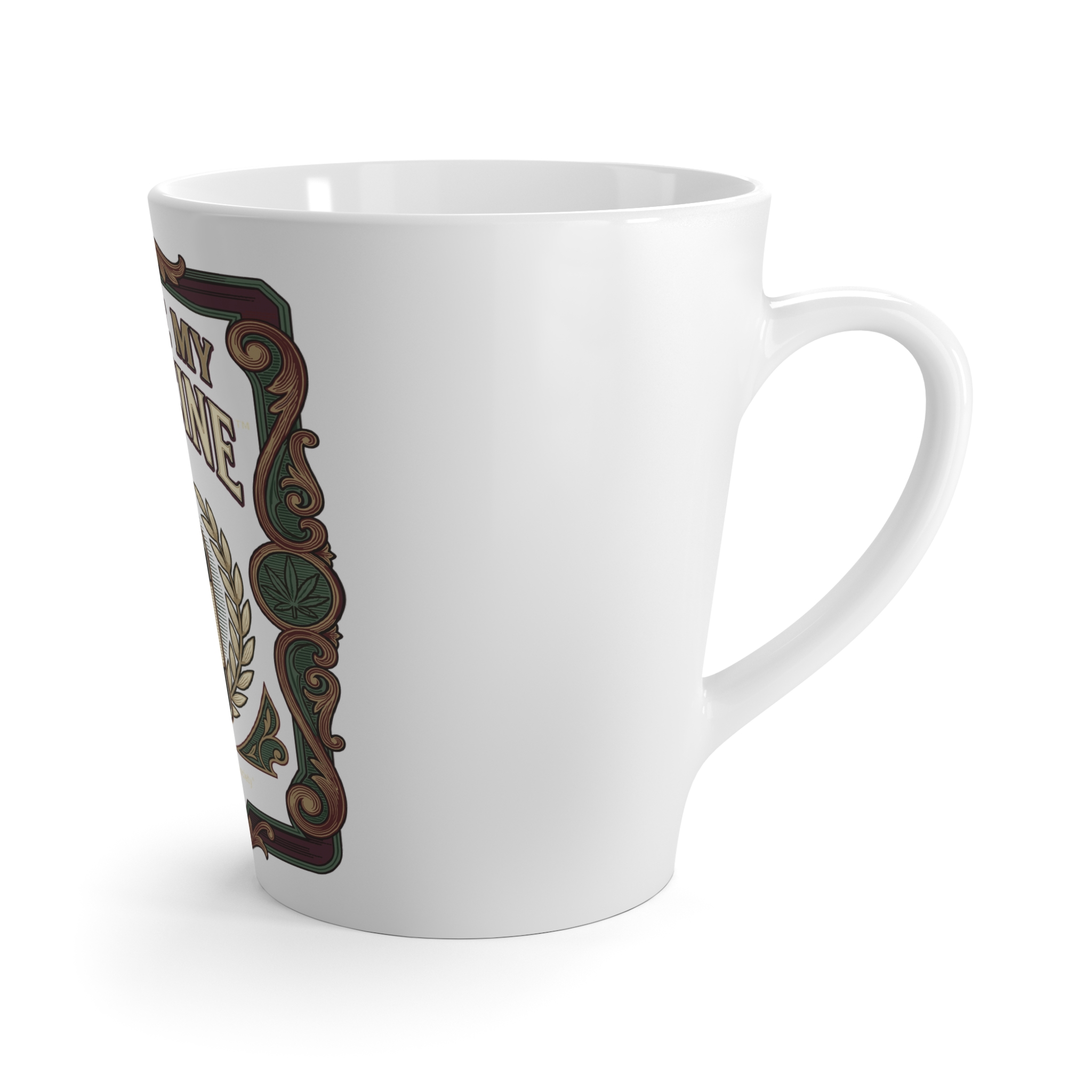Give Me My Medicine™ Latte Mug – 12oz – view 3